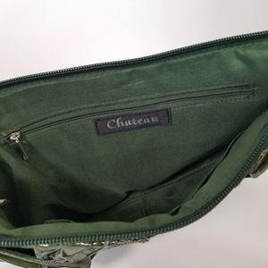 Chateau Women's Evening Purse/Clutch, Green LN